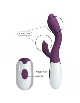 Brighty Vibrator ljubičasti- BI 14174 A2-10